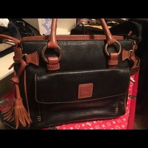 Dooney & Bourke Navy Satchel